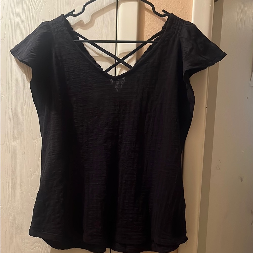 Maurices Large Black Top